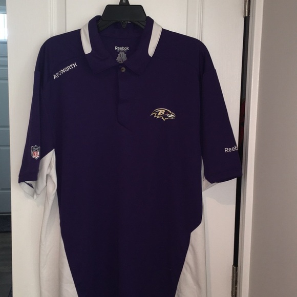 Baltimore Ravens Nfl Shield Coach Polo 